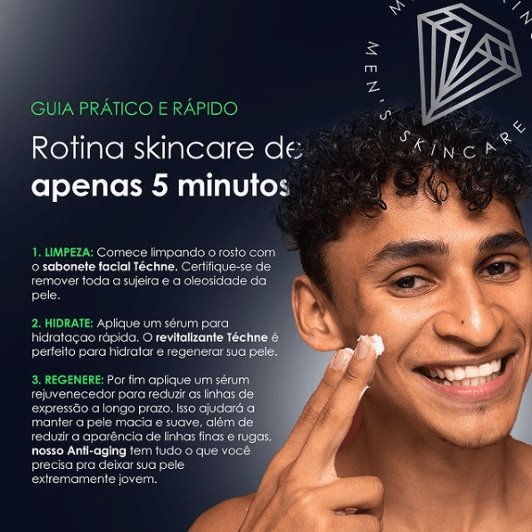 Rotina Skincare de apenas 5 miuntos: limpeza, hidrate, regenere