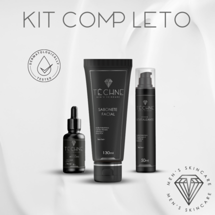 Kit Completo Téchne Men's Skincare. A melhor marca de skincare masculino do Brasil.